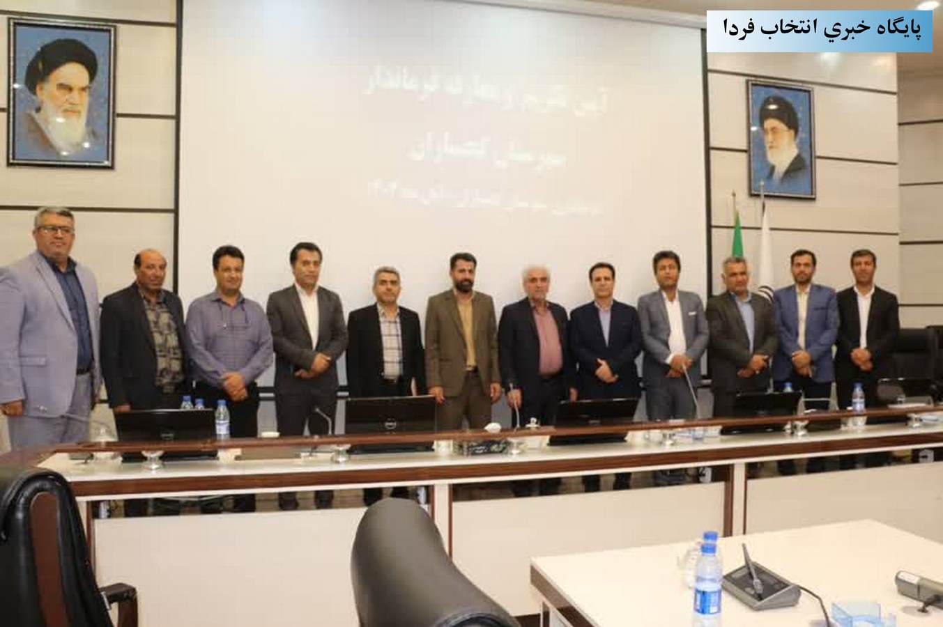 گلایه و اظهارات فرماندار سابق گچساران در آیین تودیع خود+تصاویر