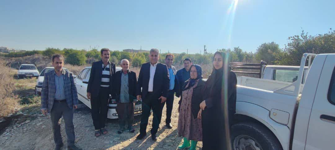 آغاز عملیات اجرایی ساخت کانال آبرسانی اراضی کشاورزی آغاز عملیات اجرایی ساخت کانال آبرسانی اراضی کشاورزی