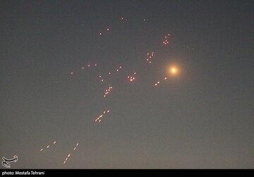 تقابل پدافند هوایی در بندرعباس با پرتابههای اسرائیلی تقابل پدافند هوایی در بندرعباس با پرتابههای اسرائیلی