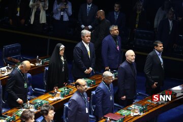 عکسی از قالیباف در کنار روسای مجالس کشورهای عضو بریکس/ کدام نمایندگان رئیس مجلس را همراهی کردند؟/ یک نماینده زن هم حضور داشت عکسی از قالیباف در کنار روسای مجالس کشورهای عضو بریکس/ کدام نمایندگان رئیس مجلس را همراهی کردند؟/ یک نماینده زن هم حضور داشت