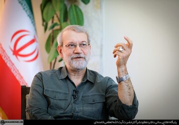 تحلیل علی لاریجانی درباره مذاکره بین ایران و آمریکا : ایران هیچ وقت دیپلماسی را ترک نکند/ نباید بگوییم ما دیپلماسی را قطع میکنیم تحلیل علی لاریجانی درباره مذاکره بین ایران و آمریکا : ایران هیچ وقت دیپلماسی را ترک نکند/ نباید بگوییم ما دیپلماسی را قطع میکنیم