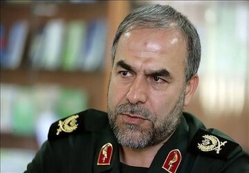 سردار جوانی: سپاه با تکیه بر بسیج، که همان مردم هستند، از انقلاب پاسداری کرده سردار جوانی: سپاه با تکیه بر بسیج، که همان مردم هستند، از انقلاب پاسداری کرده