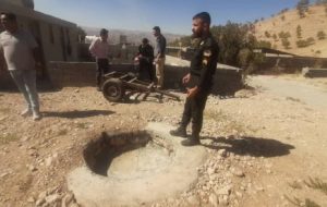 رفع تصرف اراضی رودخانه بشار و انسداد دو حلقه چاه غیرمجاز در شهرستان دنا