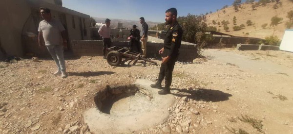 رفع تصرف اراضی رودخانه بشار و انسداد دو حلقه چاه غیرمجاز در شهرستان دنا