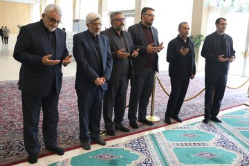 مراسم ختم اشرف بروجردی خواهر علادالدین بروجردی در مجلس دوازدهم + تصویر مراسم ختم اشرف بروجردی خواهر علادالدین بروجردی در مجلس دوازدهم + تصویر