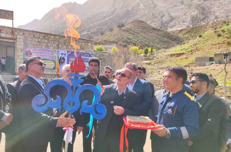 گاز به روستای شاه‌بهرام باشت رسید