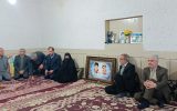 دیدار مسئولان استانی و شهرستانی با مادران شهدای دنا در سومین روز دهه فجر