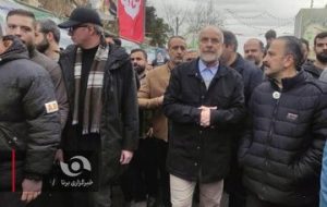 قالیباف و چمران در راهپیمایی ۲۲ بهمن + تصاویر رییس مجلس و رییس شورای شهر تهران